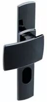 Ensemble Muze - Plaque 220 x 41 mm - entraxe de fixation 195 mm