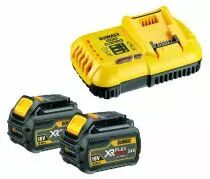 Pack 2 batteries Flexvolt 54 V + chargeur