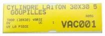 Porte tiquette adhsif transparent
