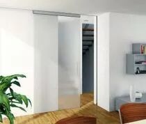 Ferrure de porte coulissante verre