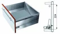 Blum - kit Tandembox hauteur D : 224 mm