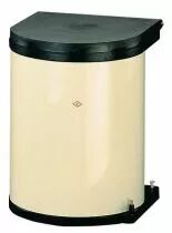 Poubelle de cuisine sur porte