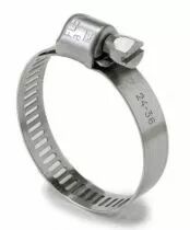 Colliers  bande ajoure acier inoxydable