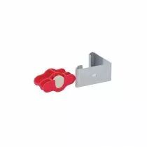 Clips de plinthe en acier magn�tiques � 34 mm