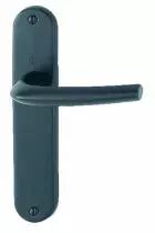 Plaque 186 x 37 mm - entraxe de fixation 165 mm