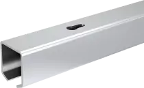 S�rie Supercadette - Porte � d�placement droit sur profil tubulaire
