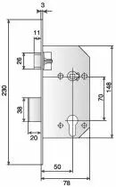 S�rie D 450 Vachette NFQC - usage intensif bouts carr�s