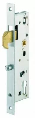 Serrure � larder � mentonnet de porte coulissante 2665 - pour portail coulissant