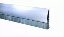 Plinthe anti vent fixe inox à brosse - BDP 3 B RVS