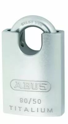 Cadenas renforc� blind� aluminium massif - s�rie 90RK Abus