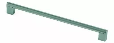Poigne contemporaine tube acier inox  14 mm - hauteur 36 mm