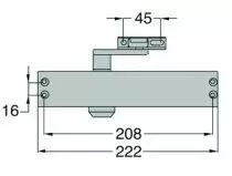 Ferme - porte GR150 - Corps et bras standard