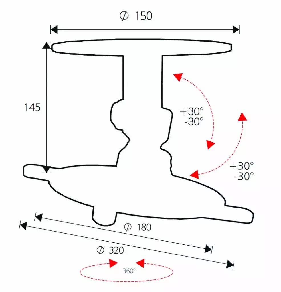 Support pour vidéoprojecteur monoprojector