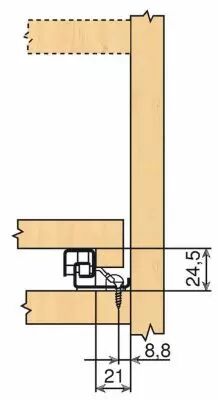 Sortie totale 560 BU - BLUMOTION intgr