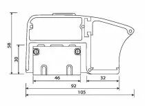 Bandeau électromagnétique 12/24 Vcc  - EMDH300X