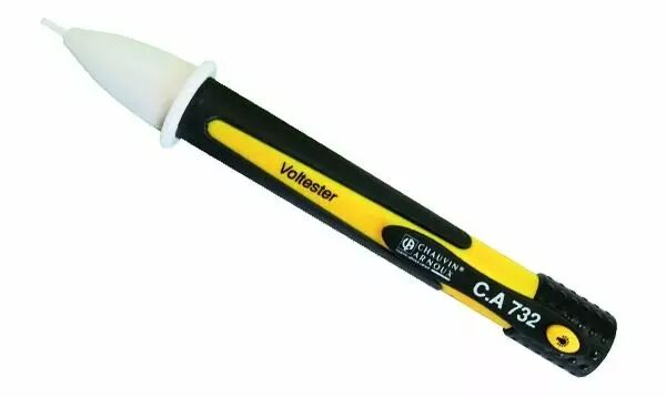 Stylo Testeur De Tension, Stylo Détecteur De Tension AC Testeur De Courant  Testeur électrique avec Lampe De Poche LED Alarme Lumineuse Neutre Fonction