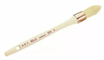 Brosse ronde  rchampir - soie blanche