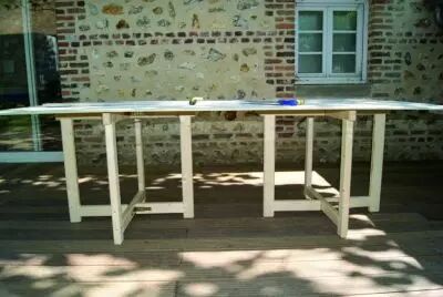 Trteau pliant pour table
