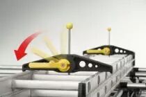 Paire fixe echelles de galerie &agrave; cl&eacute;s