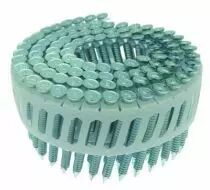 Clous sabots annelés galva en rouleaux 16° pour HN 65J