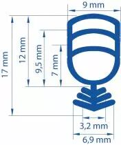 Joint Universeal Plus spécial PVC - largeur de rainure 4 ou 7 mm