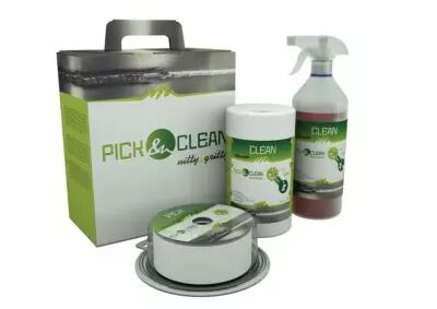 Lingettes Pick & Clean et solution neutralisante Inox Fit