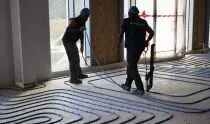 Agrafeuse pour tube plancher chauffant