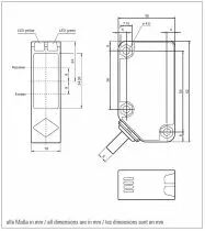 Cellule de barrage optoélectronique R18 LBGate