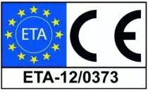 Tête H et Torx zingué bleu