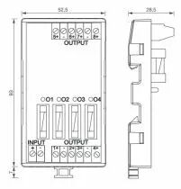 Carte multivoies