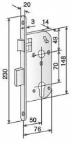 Série 800 Bricard - NF EN 12 209