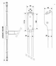 Fap 8 certifié EN1125 - NFQE+C - CFPF 2 heures