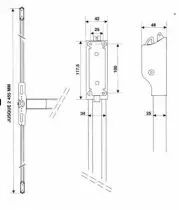 Fap 8 certifié EN1125 - NFQE+C - CFPF 2 heures