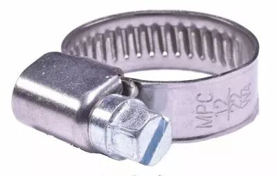 Colliers  bande pleine 9 mm - W4 - inox
