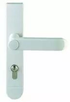 Ensemble Inpro plaque 220 x 40 mm - entraxe de fixation 195 mm - Blanc 19