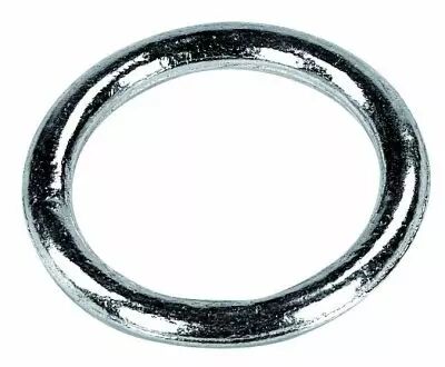 Anneau rond acier zingu