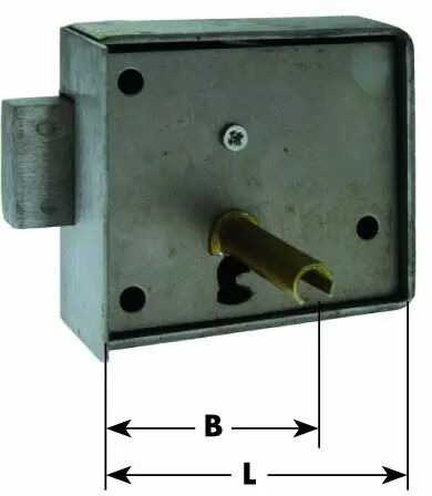 Petite serrure Vachette de meubles, armoires et tiroirs