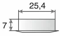 Spots led à encastrer pour niche alfa NL2 - blanc froid