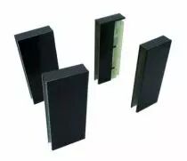 Kit intivo TIP-ON BOXCOVER hauteur D : 224 mm - noir