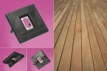 Kit de fixation pour terrasse bois - Hardwood clip - inox A2