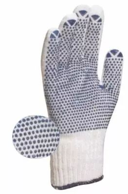Gant tricot en polyester coton