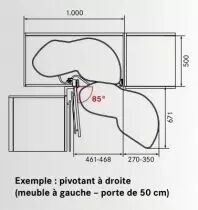 Kit Le mans II complet avec plateaux Arena Style chromé