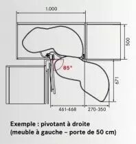 Kit Le Mans II complet avec plateaux Arena Classic chromé