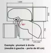 Kit Le Mans II complet avec plateaux Arena Classic chromé