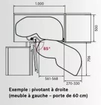 Kit Le mans II complet avec plateaux Arena Classic chromé