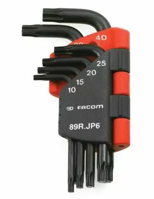 Jeu de 6 cls Resistorx - srie 89R.JP6