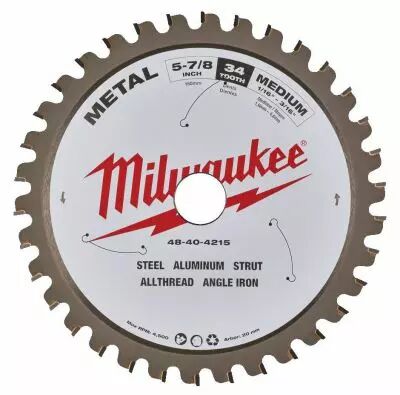 Milwaukee - Lame circulaire métal