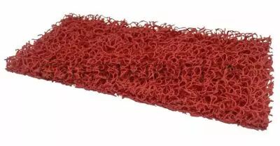 Tapis de scurit PVC rouge