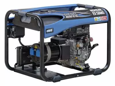 Groupes lectrognes SDMO gamme Diesel 4000E XL + kit brouette RKB1