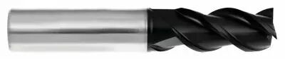 Fraise 3 dents carbure - queue cylindrique revtue 45